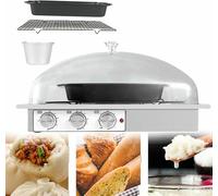 GZYHDC Fermenteur de masse électrique | Machine de fermentation Master Pan | Comprend un plateau pour la masse, une grille et un verre d'eau | Idéal pour faire du pain Yoge
