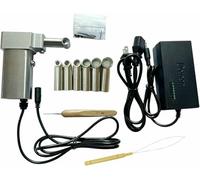 GZYHDC Machine Électrique De Rastres De Main, Kit De Machine De Rastres pour Trancer Cheveux Synthétiques, Machine Portable pour Faire Rastres.