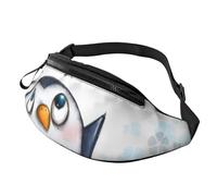 GZYL Sac banane avec imprimé léopard rouge, I Love Penguins, Taille unique