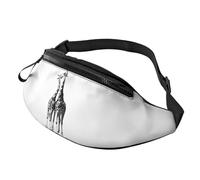 GZYL Sac banane avec imprimé ours marron, Girafe africaine., Taille unique