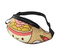 GZYL Sac banane imprimé chasse Flying Wild Sac banane quotidien décontracté, Delicious Sweet Ramen, Taille unique