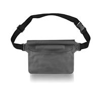 GZYULAN 1 Pièces Sacs Etanches,Banane Etanche,Sacoche Etanche,Sac Banane Etanche,pour Natation,Rafting,Kayak,Bateau,Camping,Randonnée et la Pêche,avec Sangle Réglable,22 * 15.5cm(Gris)