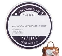 GZYULAN 1PCS Cirage Noir Chaussure Cuir,Entretien Cuir,Cirage,Entretien Cuir Canapé,Cirage Noir,Cirage Incolore,Creme Cuir,Graisse Cuir,Graisse de Phoque,Renovateur Cuir Voiture,Incolore(80g)