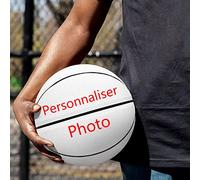 GZYZXP Ballon de Basket Personnalisable, télécharger ma Propre Photo, Ballons de Basket-Ball personnalisés, Adulte Enfant Rue Basketball, Meilleur Cadeau pour Fils de Maman Papa, Meilleur Cadeau