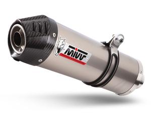 H.064.LNC - Silencieux Echappement Mivv OVAL Titane/Carbone HONDA VFR800F (14-)