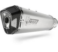 ECHAPPEMENT COMPLET MIVV SPORT DELTA RACE ACIER CARBONE POUR HONDA CBR 650 R 20