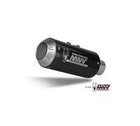 Mivv Mk3 Honda Cbr 500 R 2024-2024 Not Homologated Slip On Muffler Argenté Not Homologated