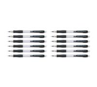 [H-185-SL-B-12] Pilot Lot de 12 Porte-mines Super Grip H-185SL 0,5 mm Corps Noir