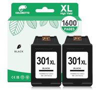 H-301XLB Cartouche pour HP 301 Envy 5530 4500 4507 5532 4504 4502 301XL