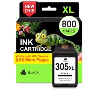 H-305xlb Cartouche pour HP 305 DeskJet 2820e 4220e 2800e 4200e 2720e 2823e