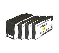 H-963XL PACK - Pack de 4 - noir, jaune, cyan, magenta - compatible - boîte de suspension - remanufacturé - cartouche d'encre (alternative pour : HP