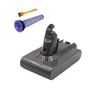 H-ANT 21.6V 2000mAH Replacement Battery-Compatible for Dyson V6 DC58 DC59 DC61 DC62 DC72 DC74 Absolute Animal Motorhead Slim SV03 SV04 SV05 SV06 SV07 SV09