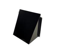 H&C VENT Cache Aération Murale Façade Métal Anthracite 150mm x 150 │ Grille Aération Vide Sanitaire Bouche VMC Hygroréglable │ Grille de Ventilation Extérieure │ Grille d’aération intérieure Protégée