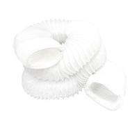 H&C VENT Tuyau flexible en PVC pour gaz d'échappement conduit d'air 110 x 55 mm 6m - Sortie de ventilation Tuyau flexible pour climatisation, système d'alimentation en air chaud