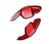 H Compatible Avec TTS 2010 2011 2012 2013 2014 2015 Pour RS3 R8 2012 Extension De Palette De Changement De Vitesse Pour Volant De Voiture En Fibre De Carbone(Red)