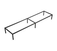 5five - pieds étagère métal 134x29cm ""mix n modul"" noir