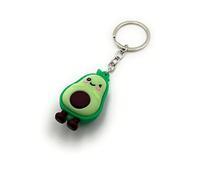 H-Customs avocat mignon clin d'œil fruit porte-clés pendentif vert