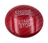 H-Customs Bouton Start Stop en Fibre de Verre Couverture de Bouton pour classe C E A, Rouge