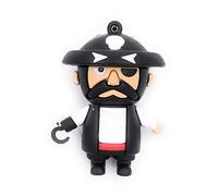 H-Customs Clé USB Lecteur Flash USB Pirate 8 Go 16 Go 32 Go USB 2.0/8 Go