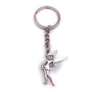 H-Customs Elf Gnome fée magique porte-clés pendentif en métal argenté