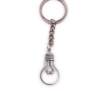 H-Customs H-Douille Ampoule Différents Porte-clés Pendentif Argent Métal
