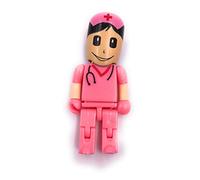 H-Customs Infirmière Femme médecin Rose clé USB 8 Go USB 2.0