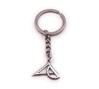 H-Customs Pendentif en forme de chaîne de n argent géométrie maths règle triangle