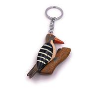 H-Customs Pic Arbre Arbre Bec Bois Noble Pendentif Trousseau à la Main