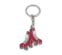 H-Customs Porte-clés avec pendentif en forme de chaussure - Rouge