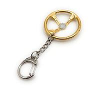 H-Customs volant or voiture volant tuning porte-clés pendentif or