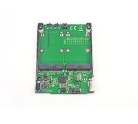 H&D Hyaline&Dora 2.5" SATA III to Dual Mini SATA USB 3.0 to 2 mSATA SSD Raid Controller Card Converter with Cable