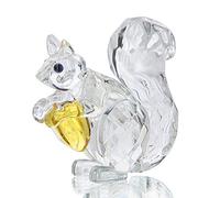 H&D HYALINE & DORA Cristal Animaux Écureuil Collection Figurine Presse-papiers Centre De Table Ornement