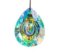 H&D HYALINE & DORA Cristal Attrape-Soleil Prism Suspension fenêtre Rainbow Maker (89mm AB)