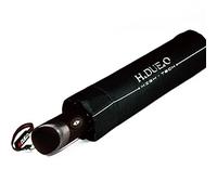 H.due.O HIGH-TECH Grand parapluie de pluie XL automatique ouvert/fermer. Parapluie homme coupe-vent haute résistance robuste. Finition anti-oxydation longue durée séchage rapide (noir)