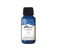 H DUPONT DU0600125265C - Peinture Sur Soie Classique Bleu Royal N°265 - Pot De 125 ml - Colorants acides pour une qualité supérieure - Idéal pour les professionnels