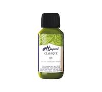 H DUPONT DU0600125601C - Peinture Sur Soie Classique Vert Anis N°601 - Pot De 125 ml - Colorants acides pour une qualité supérieure - Idéal pour les professionnels