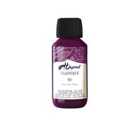 H DUPONT DU0600125961C - Peinture Sur Soie Classique Prune N°961 - Pot De 125 ml - Colorants acides pour une qualité supérieure - Idéal pour les professionnels