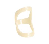 H.Eternal Attelle de doigt ovale et protection pour l'arthrite, le doigt ou le pouce et d'autres affections de doigts pour ongles épais (E, taille unique)