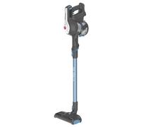 Hoover Aspirateur balai H-FREE 100 HF122PTA - 22V Lithium - Jusqu'à 40 min - Sans sac - Bleu et gris
