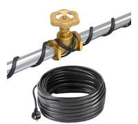 H&G Lifestyles Chauffage de gouttière 5 m 230 V - Câble chauffant auto-régulant 26 W/m pour gouttière, tuyau, conduite d'eau - Chauffage d'accompagnement antigel - Bande chauffante contre la glace et