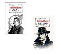 H.G. Wells + Arthur Conan Doyle Great Short Stories | Best Life | Feel Good | Learning | Growth | Short Stories (Set Of 2 Books)