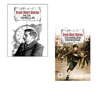 H.G. Wells + Charles Dickens Great Short Stories | Best Life | Feel Good | Learning | Growth | Short Stories (Set Of 2 Books)