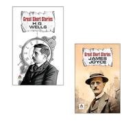 H.G. Wells + James Joyce Great Short Stories | Best Life | Feel Good | Learning | Growth | Short Stories (Set Of 2 Books)