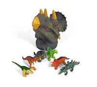 H GROSSMAN HGL - SV21002 - Tête de Tricératops - XL - Remplie de 6 Gros Dinosaures