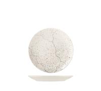 H&H 12 Assiettes À Pain En Porcelaine Dure Avec Bord Renforcé. Diamètre Cm