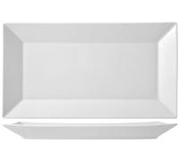 H&H 33 - 2560 H & H Classic Rectangular Plate, Porcelain, White