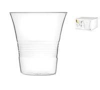H&H 4You Set Gobelet, Borosilicate, Transparent, 45 cl, 4 pièces