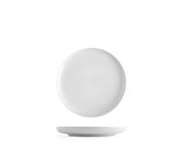 H&H 6 Assiettes À Fruits Pearl En Porcelaine Blanche 19 Cm