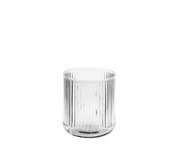 H&H 6 Verres Venus En Verre Rayé Transparent Cl 40