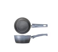 H&H Alessandro Borghese Fusion Casserole 1 poignée, antiadhésive, induction, 16 cm